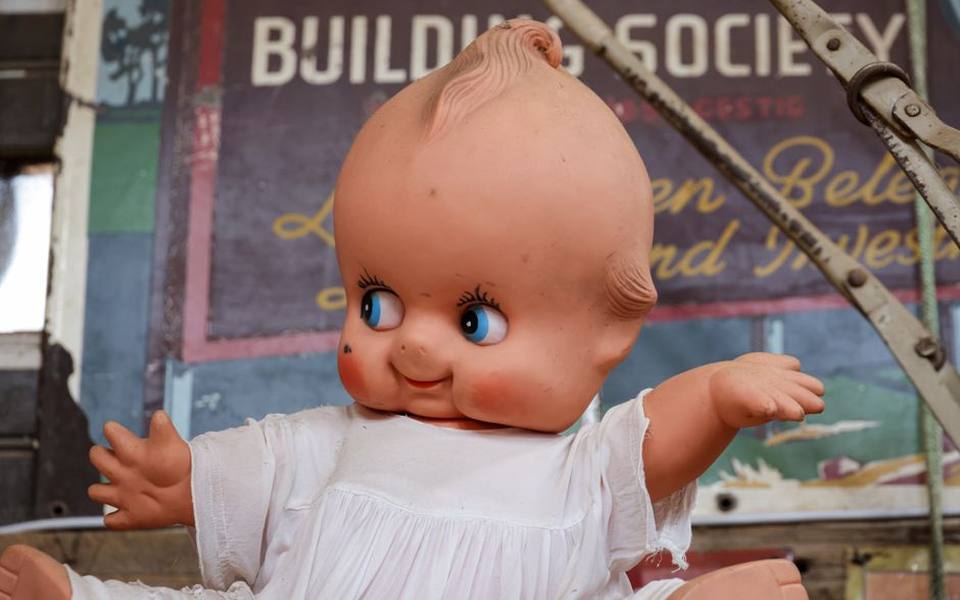Distinguishing antique bisque from vintage collectible porcelain dolls